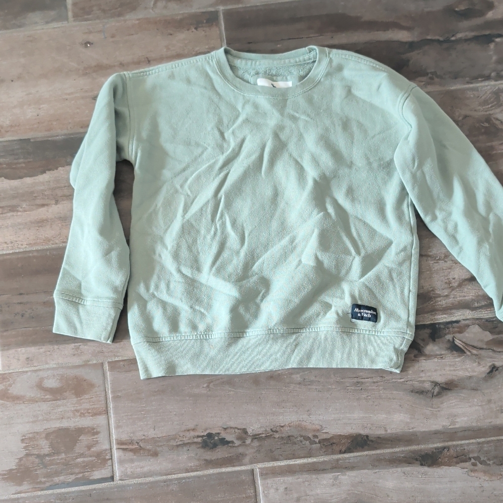 abercrombie kids Mint Green Pullover Sweatshirt